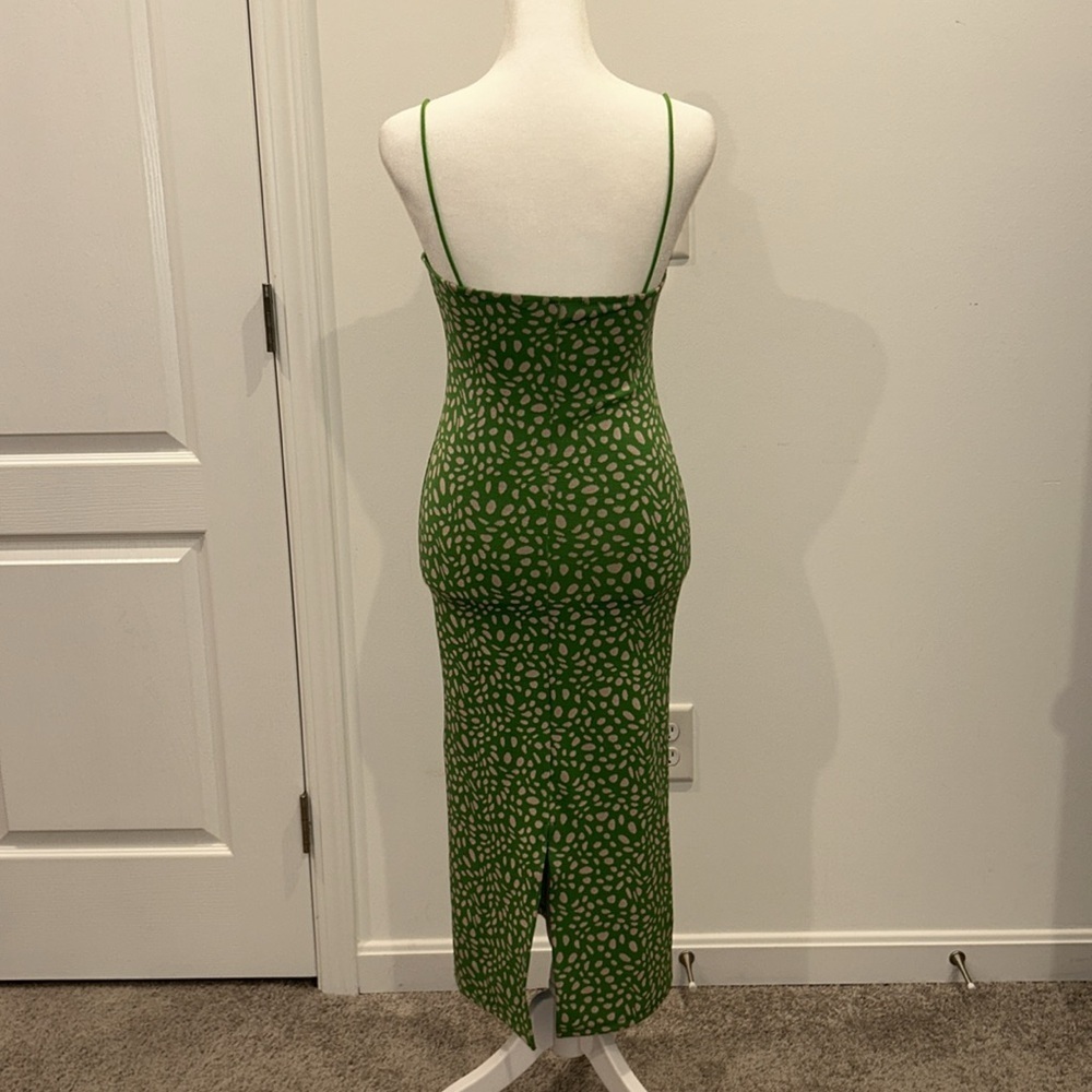 Zara Jacquard Dress, Size Medium - Picture 5 of 7